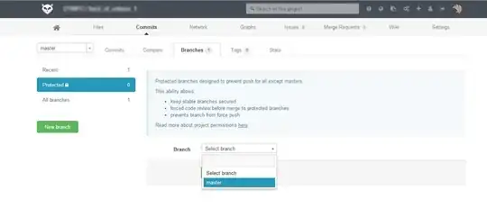Screenshot - Protecting a Branch