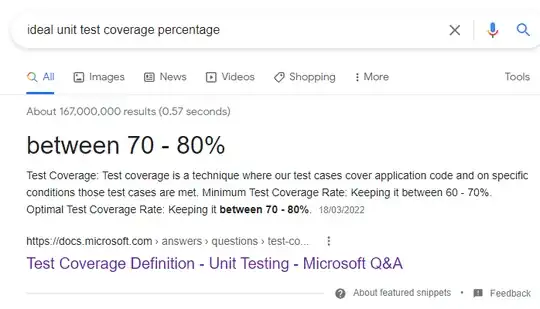 screenshot of Google search result