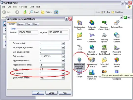 Altered System Settings