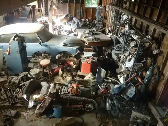 Not-so-nice toolshed