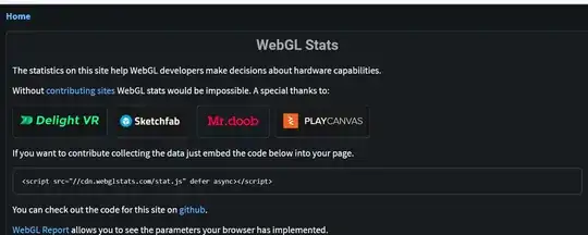 WebGL Stats