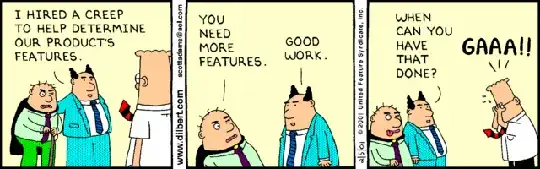Dilbert Feature Creep