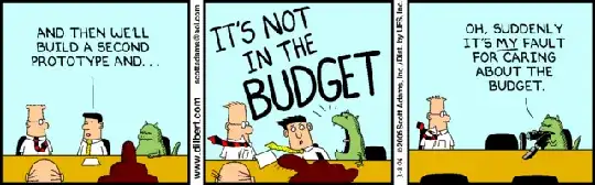 Dilbert on extending prototyping periods