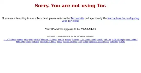Sorry. You are not using Tor.