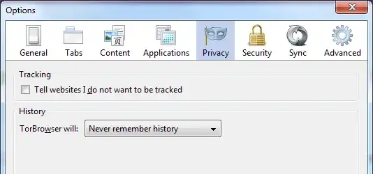 TBB Privacy Settings