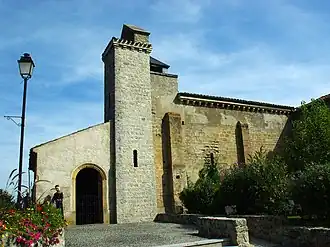 The church in Bénac