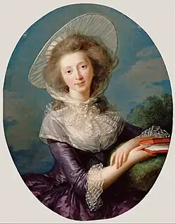 Vicomtesse de Vaudreuil, 1785, Getty Center.