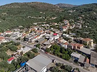 Aerial view of Drapanias