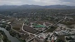 Air view of the village