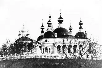 Trinity Cathedral (1819). Now Pushkin Square.
