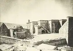 View of the mosque before its destruction
