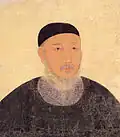 Yeon Je-shin's Portrait, painted by King Gongmin around the 1370s.