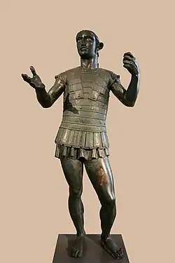 Mars of Todi, bronze, c. 400 BC