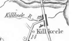 1777 map of Kilkeel