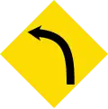 Left curve