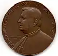 Golden Jubilee medal of Bishop Lillis, 1935