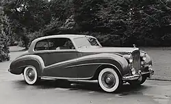 "The silent sports car" 1952 4¼-litre 2-door by H J Mulliner