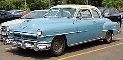 1952 Chrysler Saratoga Club Coupe with non-standard wheels