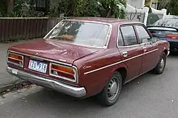 1974–1977 Corona SE sedan (RT104, Australia)