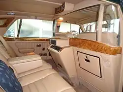 Division in a 1993 Bentley Turbo R