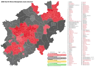 2000 North Rhine-Westphalia state election