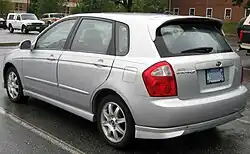 2004–2006 Kia Spectra5 SX hatchback (US)