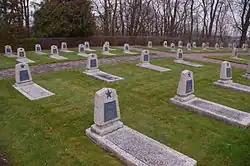 First level of the memorial