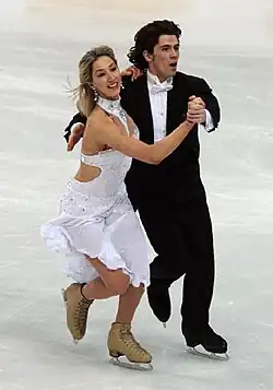 Sinead Kerr and John Kerr at the 2009 European Championships