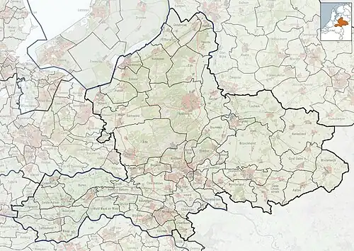 Hoenderloo is located in Gelderland