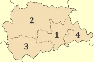 Municipalities of Trikala
