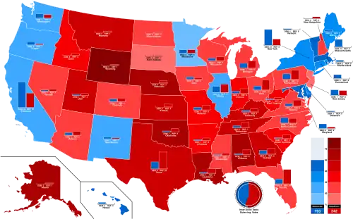 Popular vote by states