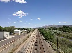 Elko was settled with the coming of the railroad, which still runs past downtown Elko near the Humboldt River.