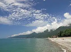 Beach in Gagra