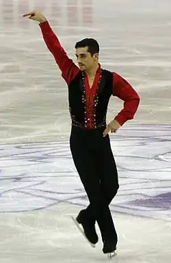 Javier Fernández at the 2015 Grand Prix Final