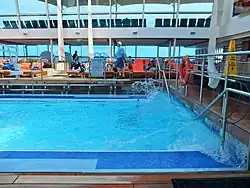 Solarium indoor pool