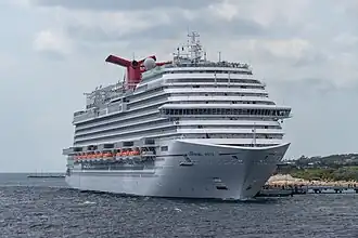 Carnival Vista in Willemstad, 2016