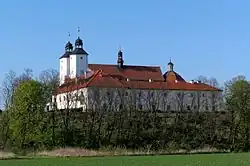 Abbey church in Hebdów