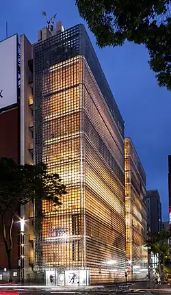Maison Hermès in Ginza, Tokyo, Japan (1998–2001)