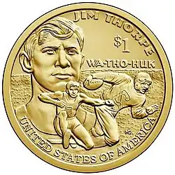 2018 reverse by Michael Gaudioso featuring Jim Thorpe