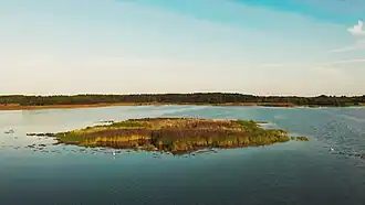 One of 23 islets in Käina Bay
