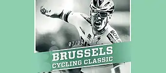 Event poster with previous winner Pascal Ackermann