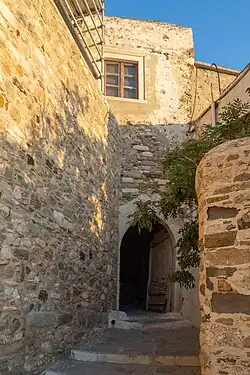 Gate of the castle of Naxos