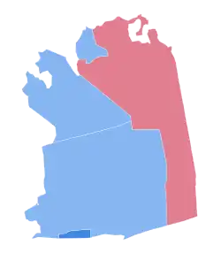 2021 Nassau County Executive Election by town