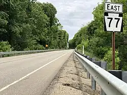 PA 77 in Athens Township