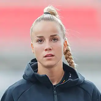 Giulia Gwinn with Germany in 2023