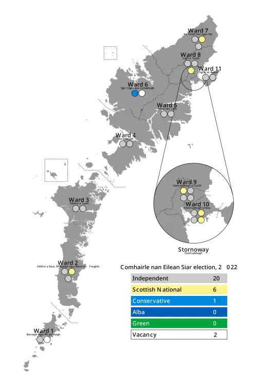 2022 results map