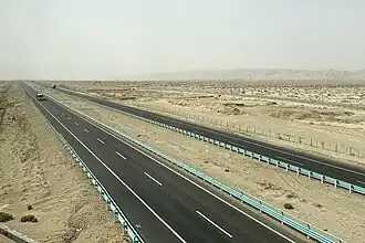 20240323 G3012 Expressway in Onsu County, Aksu 01.jpg