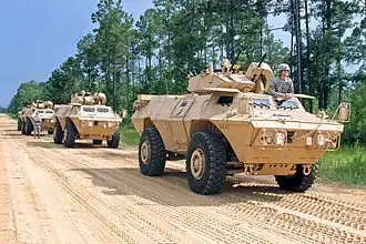 U.S. Army M1117 armored security vehicle