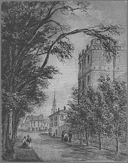 Summer Street view, 1846