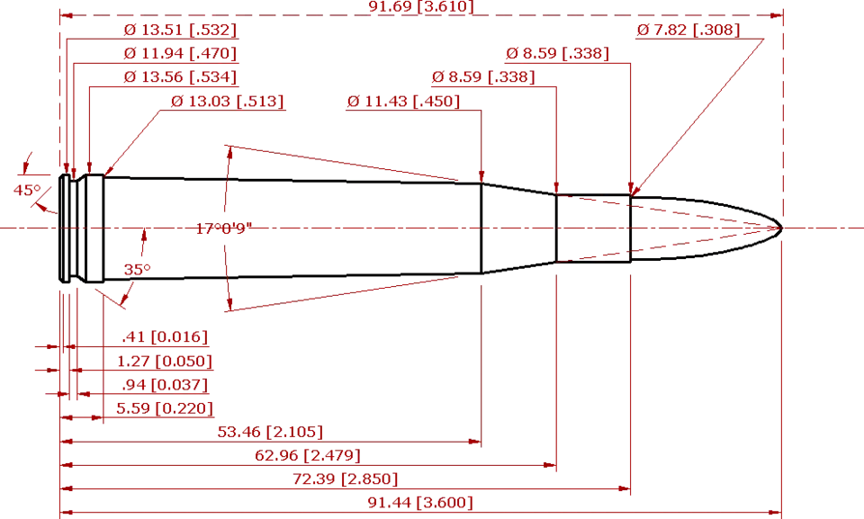 300 H&H Magnum Schematic